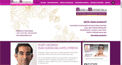 Desktop Screenshot of medicaaesthetica.com